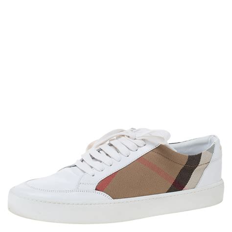 white burberry shoes|More.